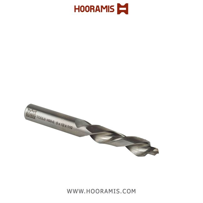 مته نوکدار چپگرد 100*12*5 با کد (MT 35) ارجینال جهت ایجاد سوراخ چهار پهلوی دستگیره درماشین  Schtec 